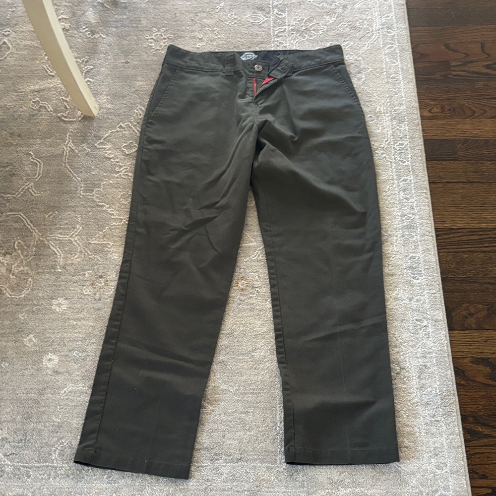 Dickies Men's Dark Gray Chinos